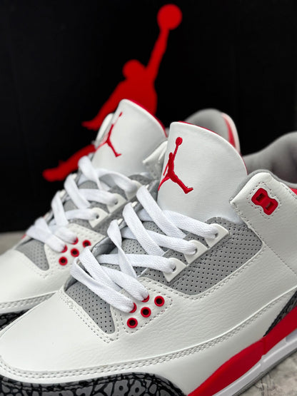 Jordan 3 Retro "Fire Red"