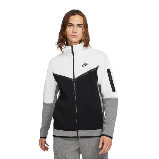 Poleron Nike Tech Fleece Full-Zip Grey/Black/White