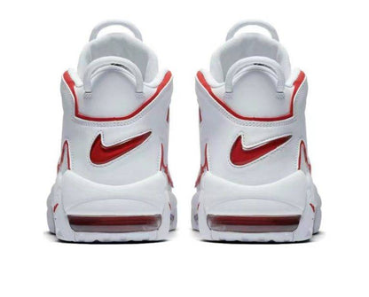Nike Air More Uptempo "White Varsity Red Outline"