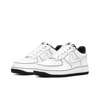 Nike Air Force 1 Low 07 "Black/White Contrast Stitch"