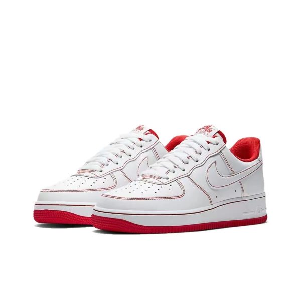 Nike Air Force 1 Low 07 "White University Red"