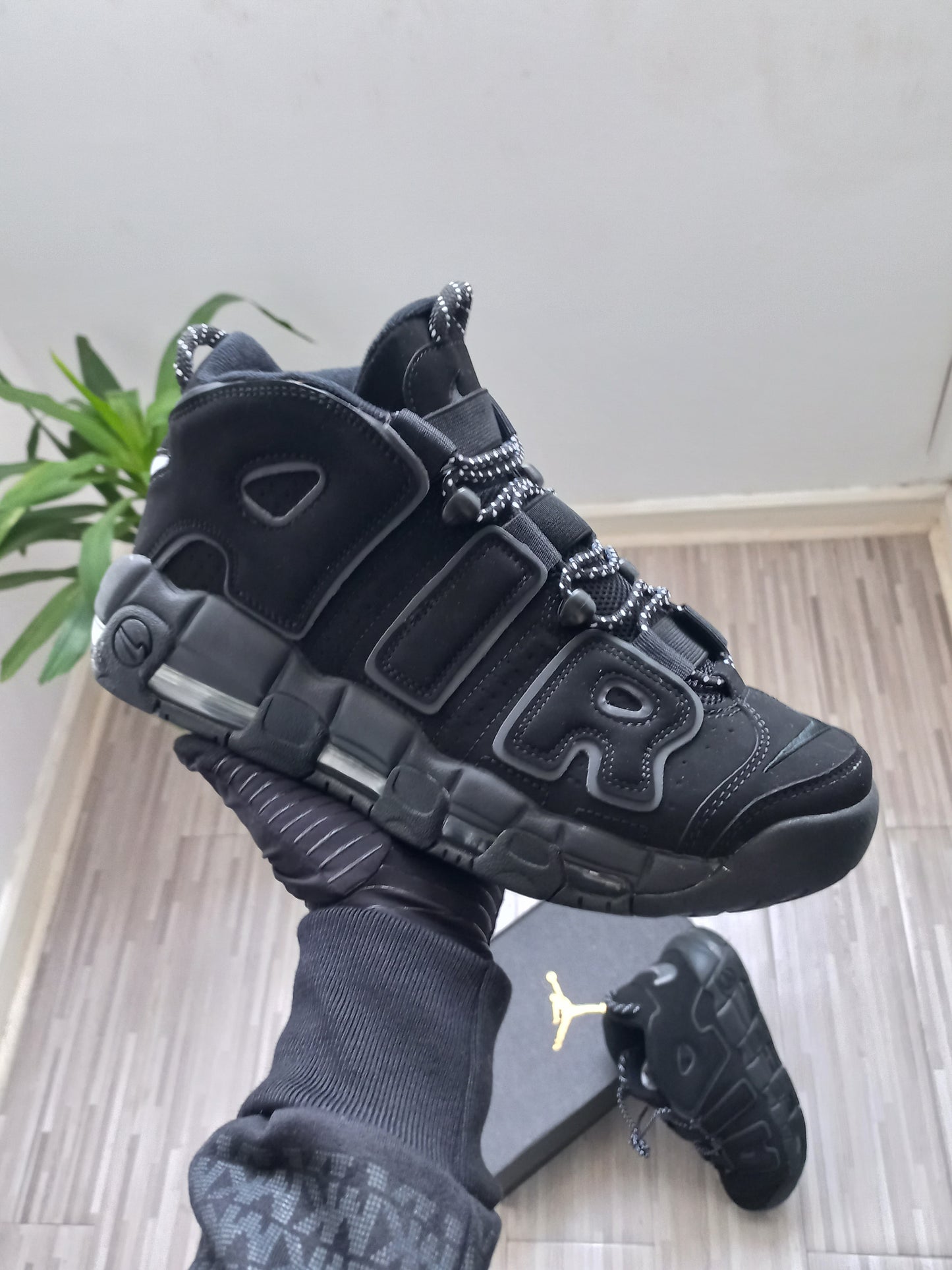 Nike Air More Uptempo "Black Reflective"