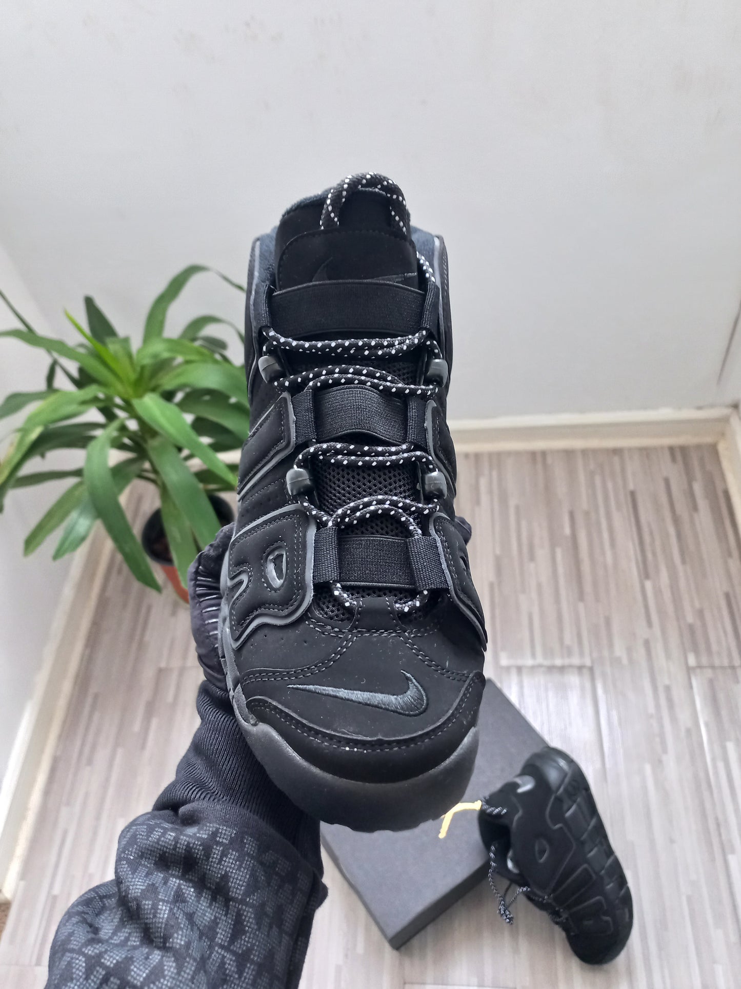 Nike Air More Uptempo "Black Reflective"