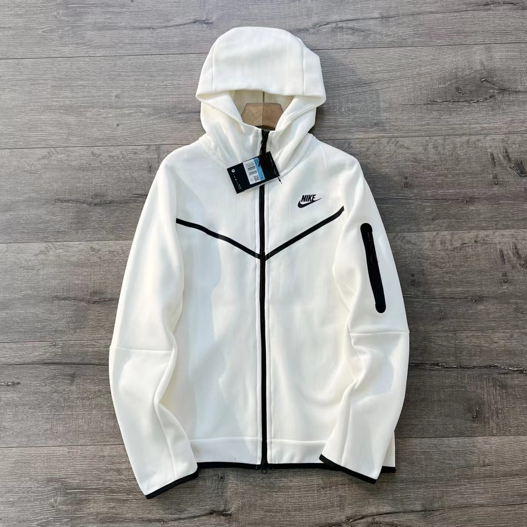 Poleron Nike Tech Fleece Full-Zip White