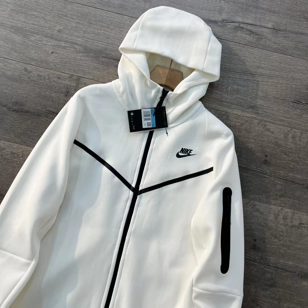 Poleron Nike Tech Fleece Full-Zip White