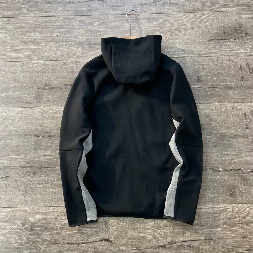 Poleron Nike Tech Fleece Full-Zip Hoodie Dark Grey