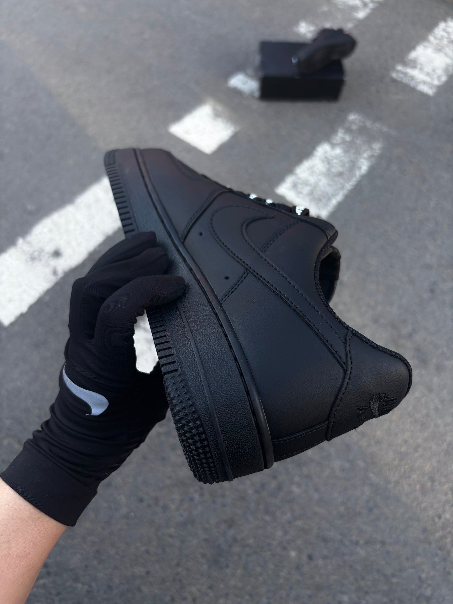 Nike Air Force 1 Low "Supreme Black"