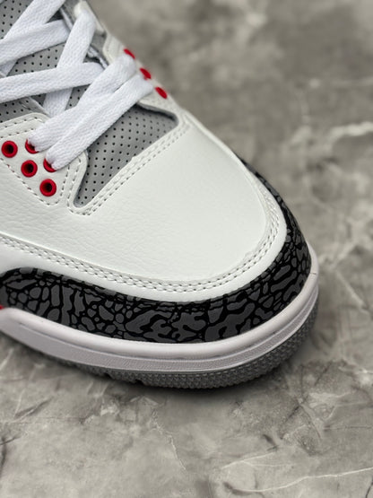 Jordan 3 Retro "Fire Red"