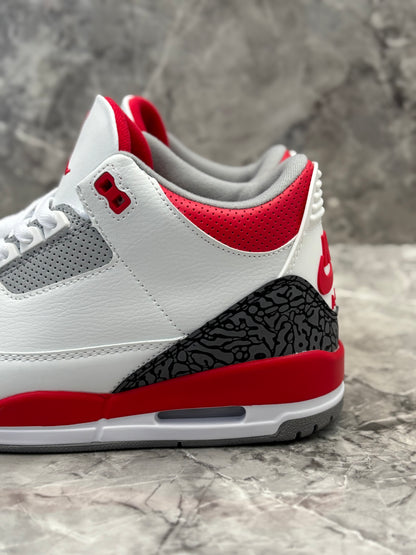 Jordan 3 Retro "Fire Red"
