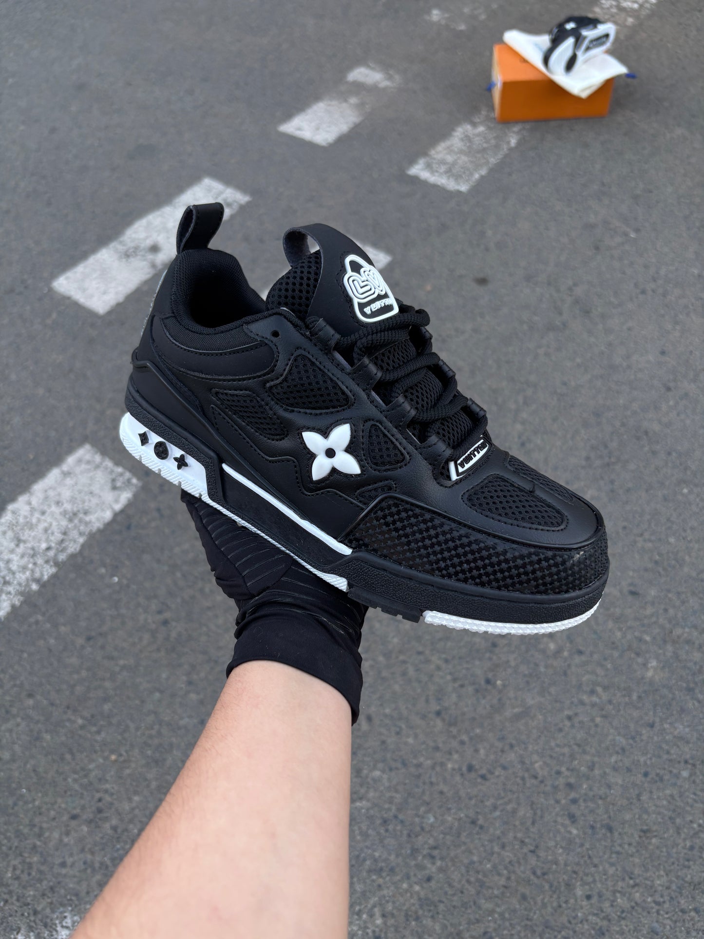 Louis Vuitton LV Skate "Black and White"