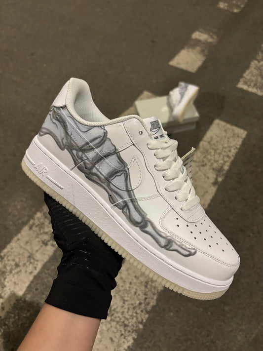 Nike Air Force 1 Low 07 "White Skeleton Halloween"