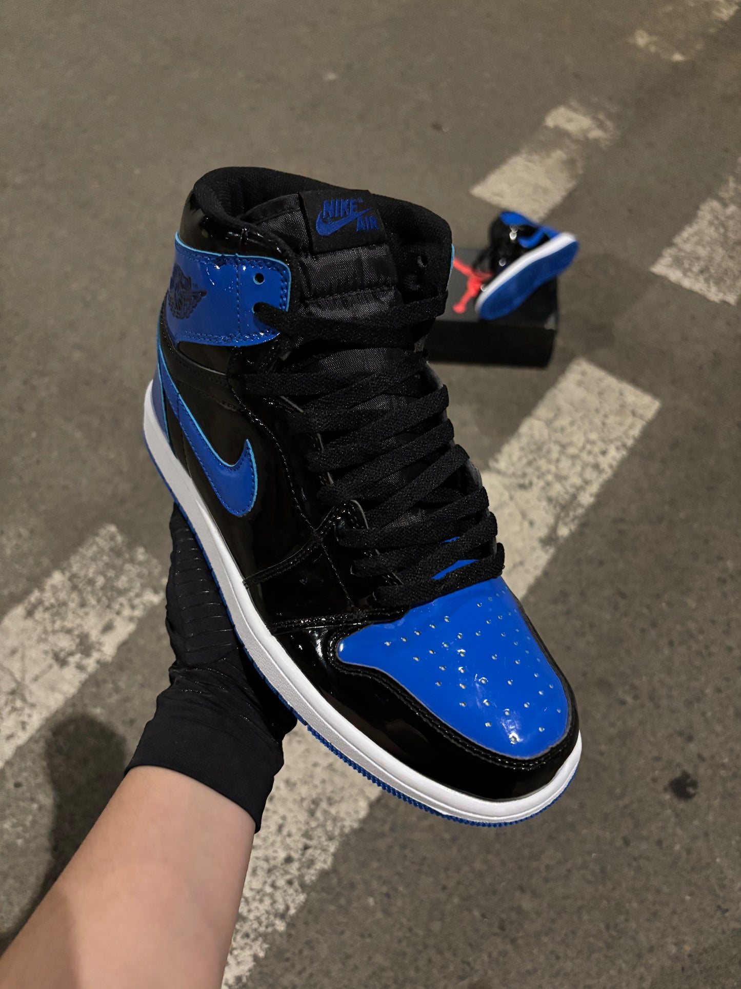 Jordan 1 Retro High "Patent Royal"