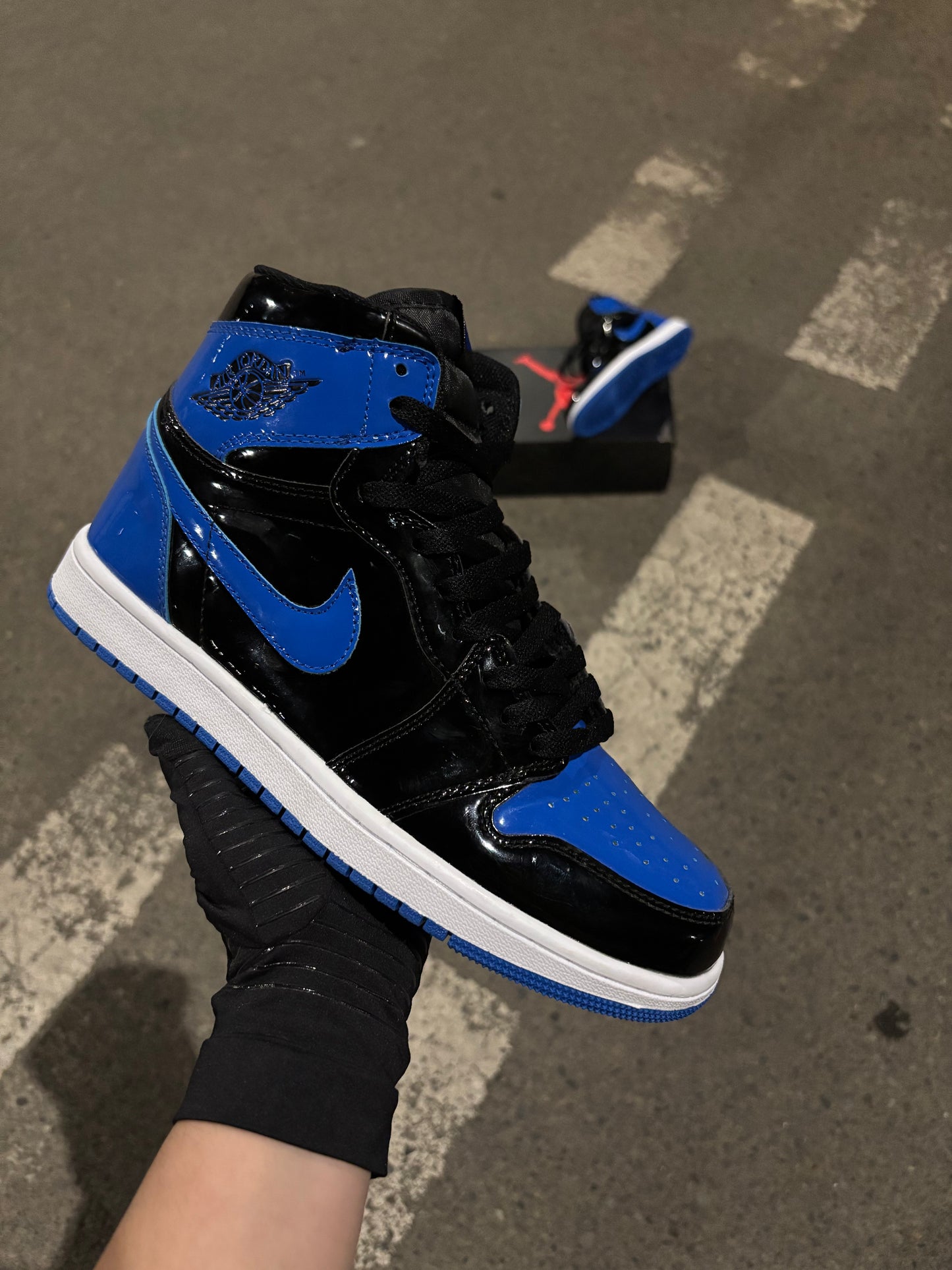 Jordan 1 Retro High "Patent Royal"