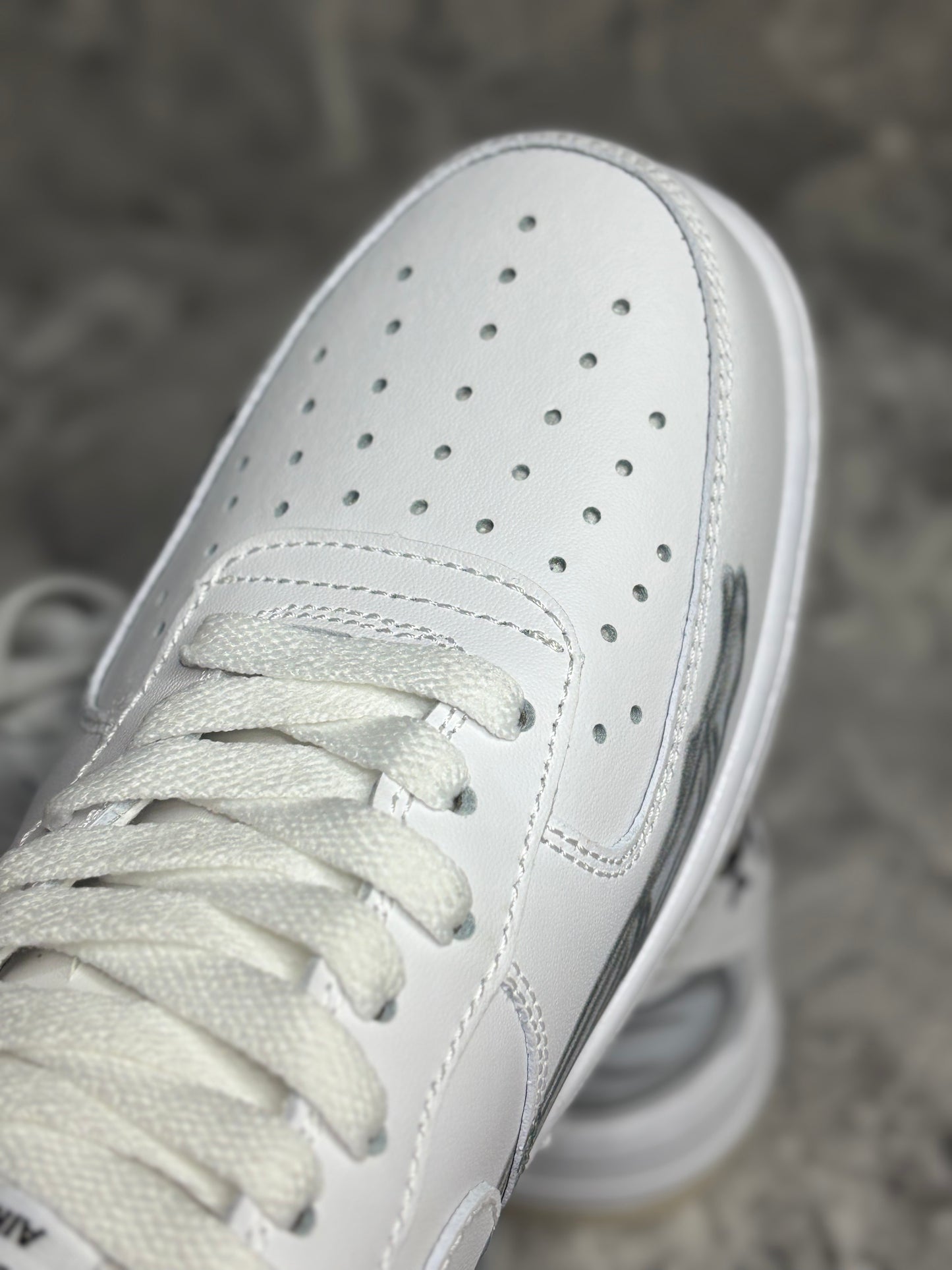 Nike Air Force 1 Low 07 "White Skeleton Halloween"