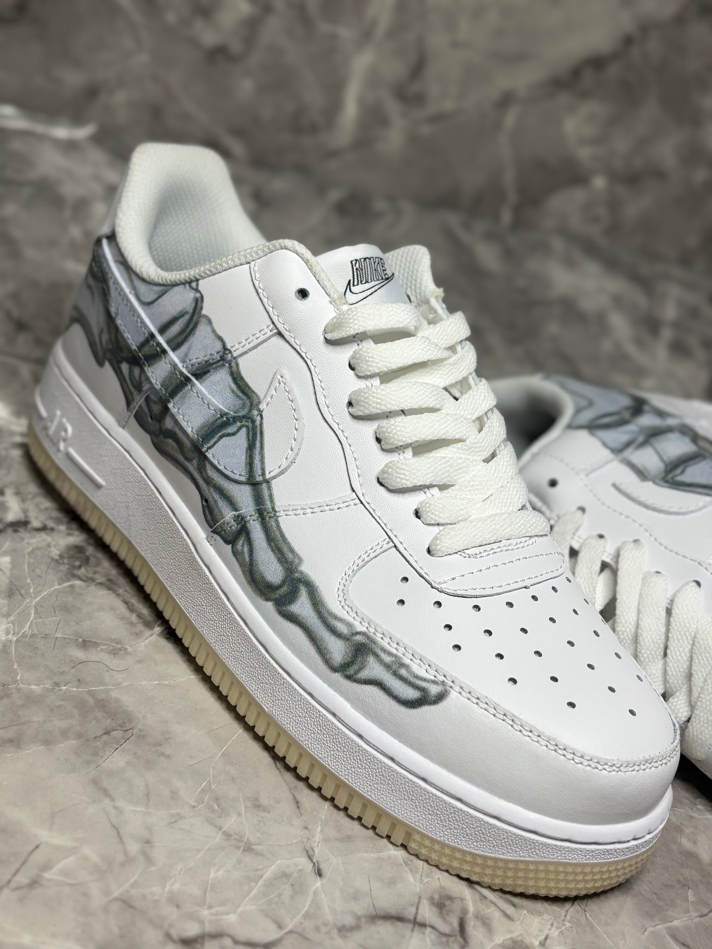 Nike Air Force 1 Low 07 "White Skeleton Halloween"