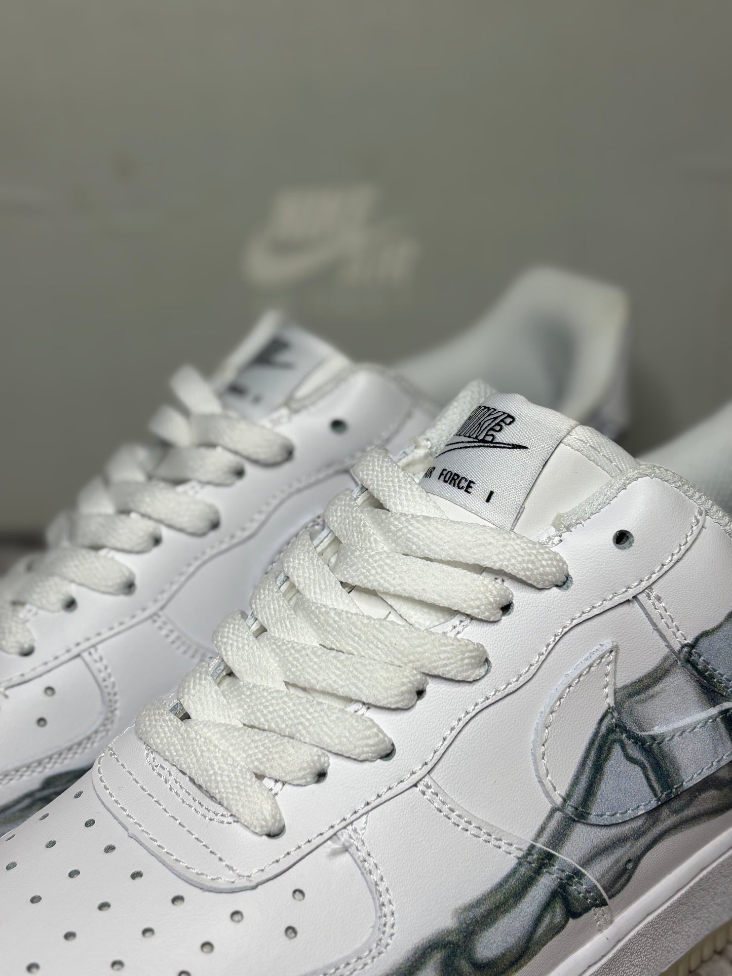 Nike Air Force 1 Low 07 "White Skeleton Halloween"