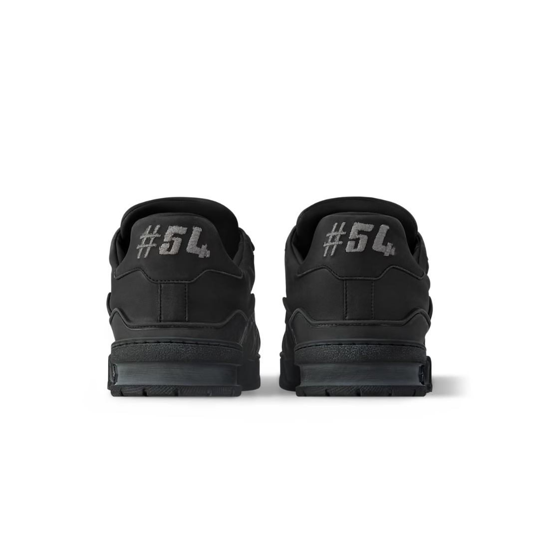 Louis Vuitton LV Trainer "Black Calfskin Leather"