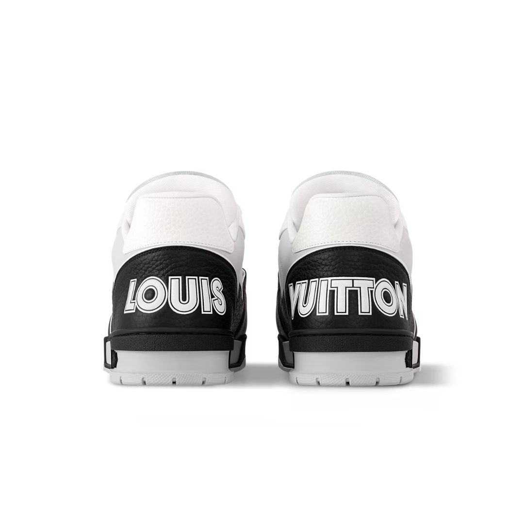 Louis Vuitton LV Trainer "White and Black" Velcro Strap