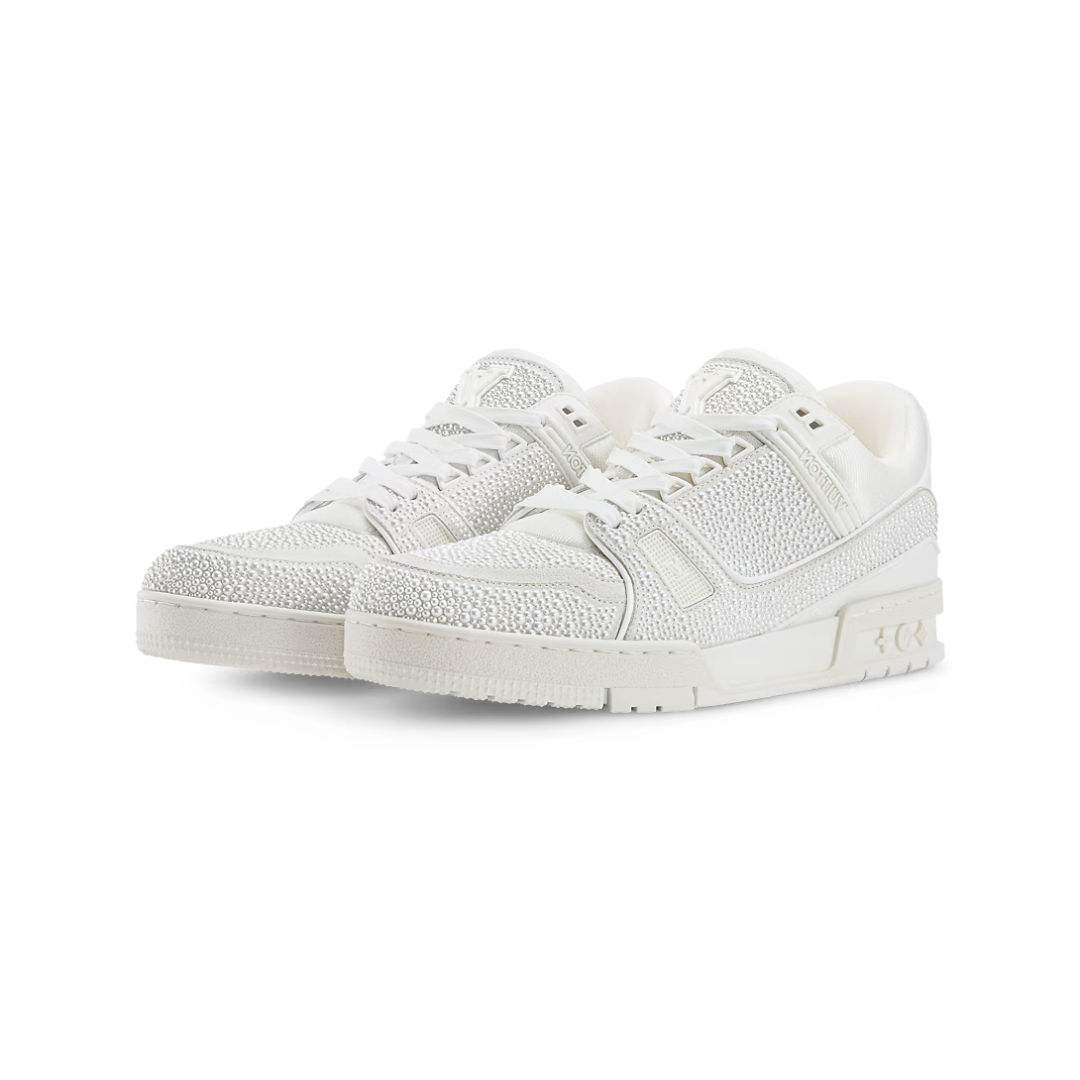 Louis Vuitton LV Trainer x White Swarovski