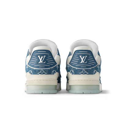 Louis Vuitton LV Trainer "Blue Monogram Denim"