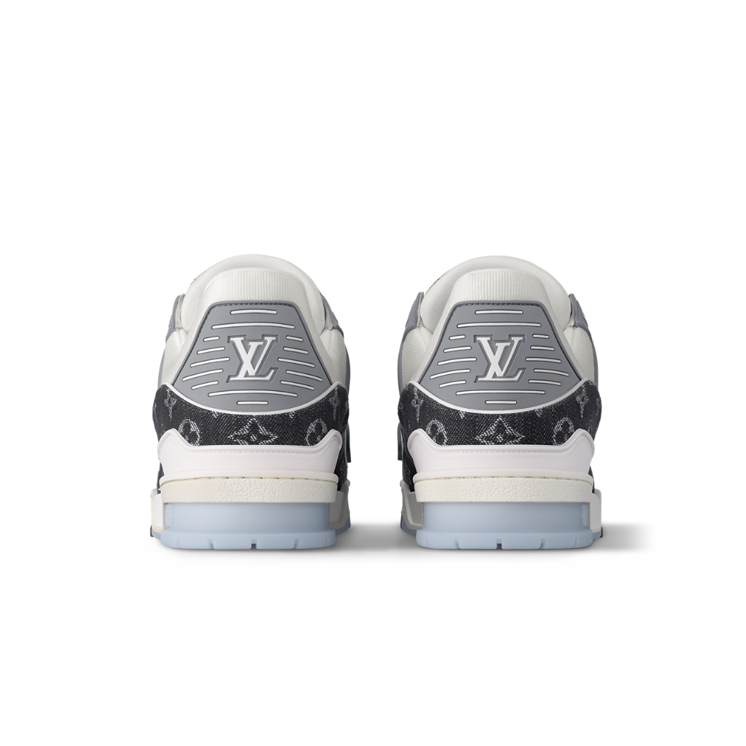 Louis Vuitton LV Trainer  "Grey Monogram Denim"