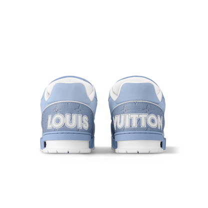 Louis Vuitton LV Trainer "Blue" Velcro Strap