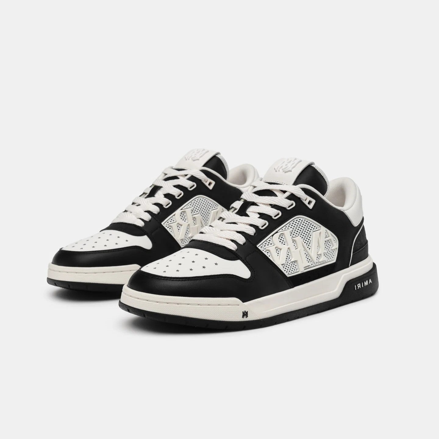 Amiri MA Quad Debossed Classic Low White & Black