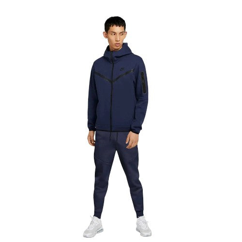 Conjunto Nike Tech Fleece Full Zip Midnight Navy/Black