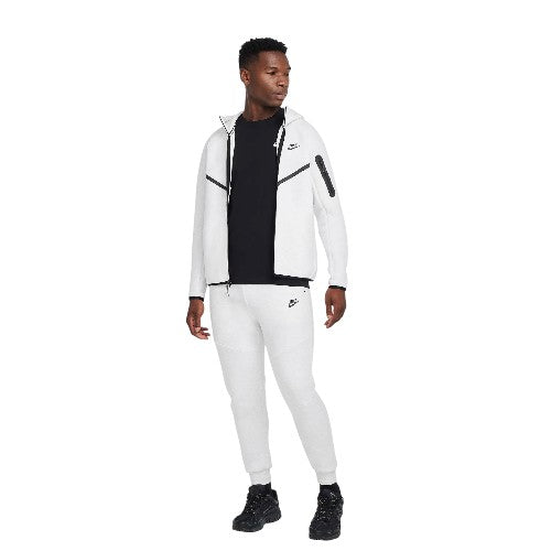Conjunto Nike Tech Fleece Full Zip White/Black
