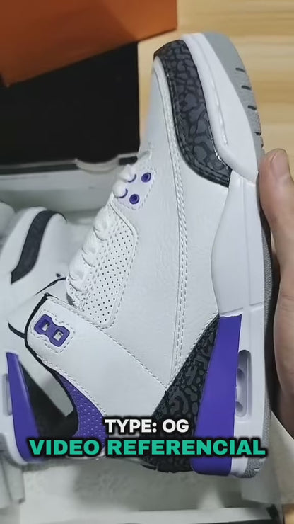 Air Jordan 3 Retro "Dark Iris"