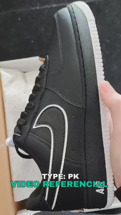 Nike Air Force 1 Low 07 "Black White Sole"