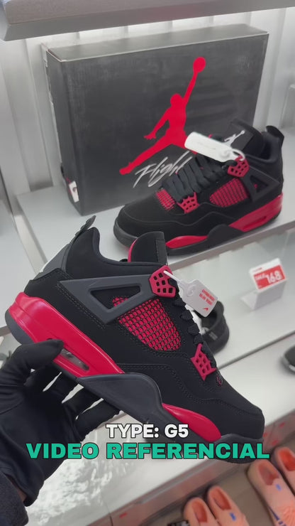 Air Jordan 4 Retro "Red Thunder"