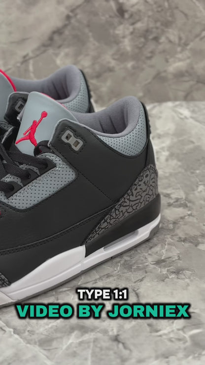 Air Jordan 3 "Black Cement"