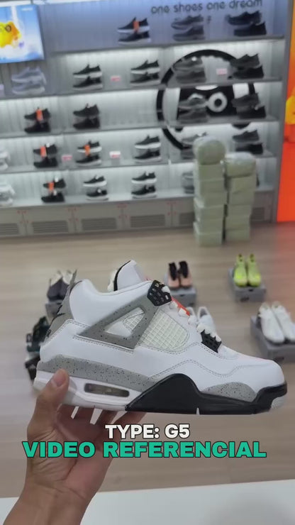 Air Jordan 4 Retro "White Cement"